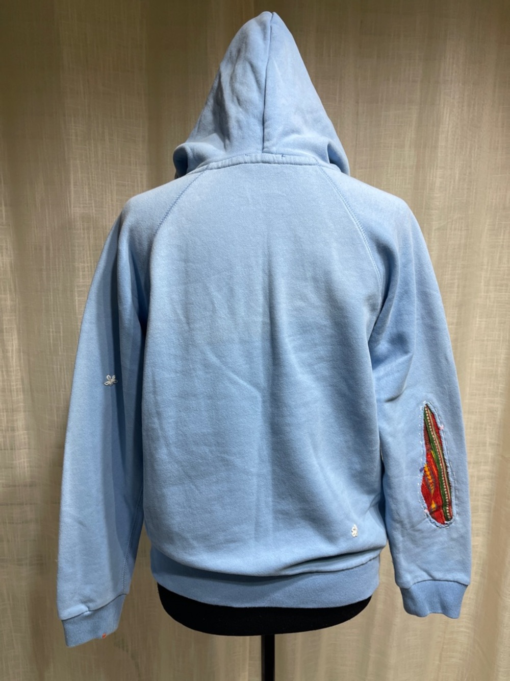 (New) Ralph Lauren Light Blue Hoodie with Embroidered Details. - Picture 5 of 8